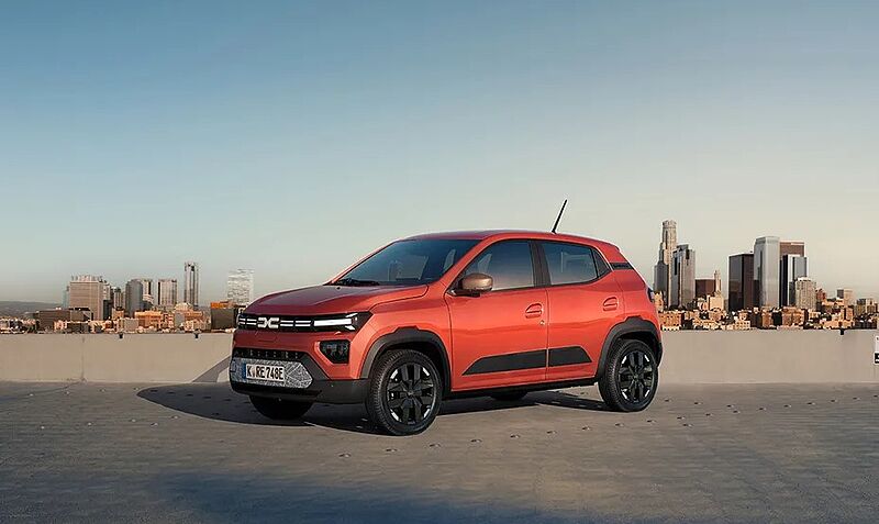 Dein Dacia mit E-Antrieb in der Waschanlage: alles im Fluss