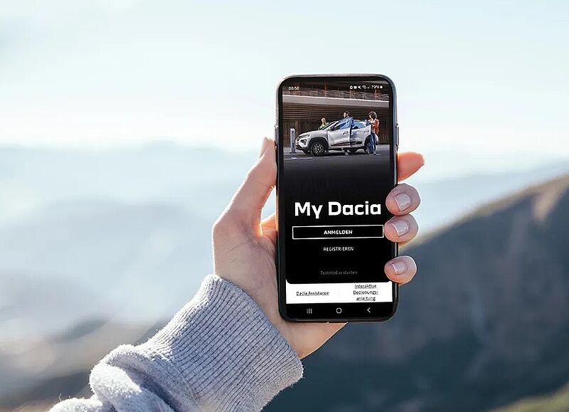 Neu bei My Dacia: interaktive Bedienungsanleitung für Dacia Modelle